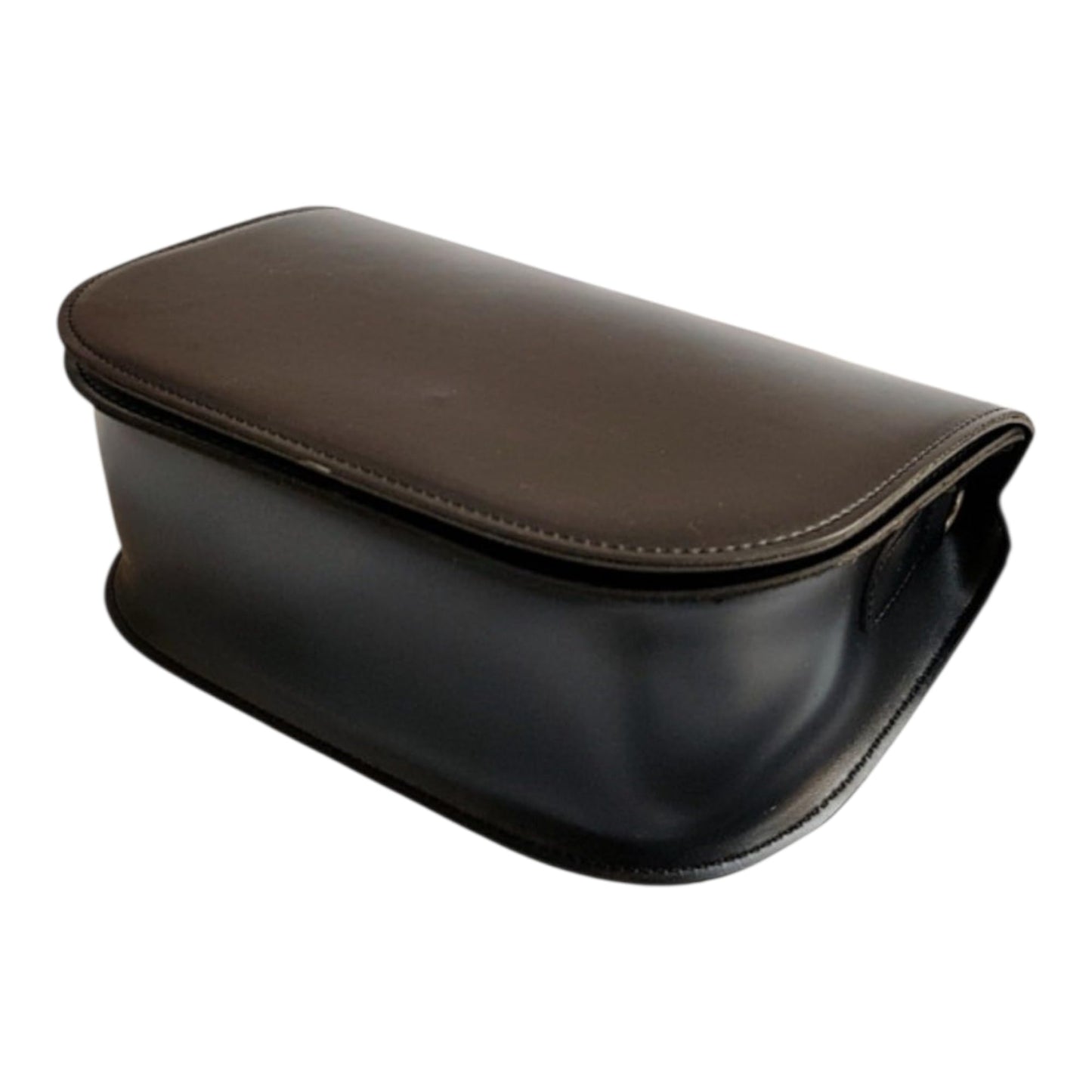 Half Moon Crossbody Bag, Korean, Synthetic Leather, Detachable Strap, 8.7x5.1x2.8 Inch, Black, Wine, Beige