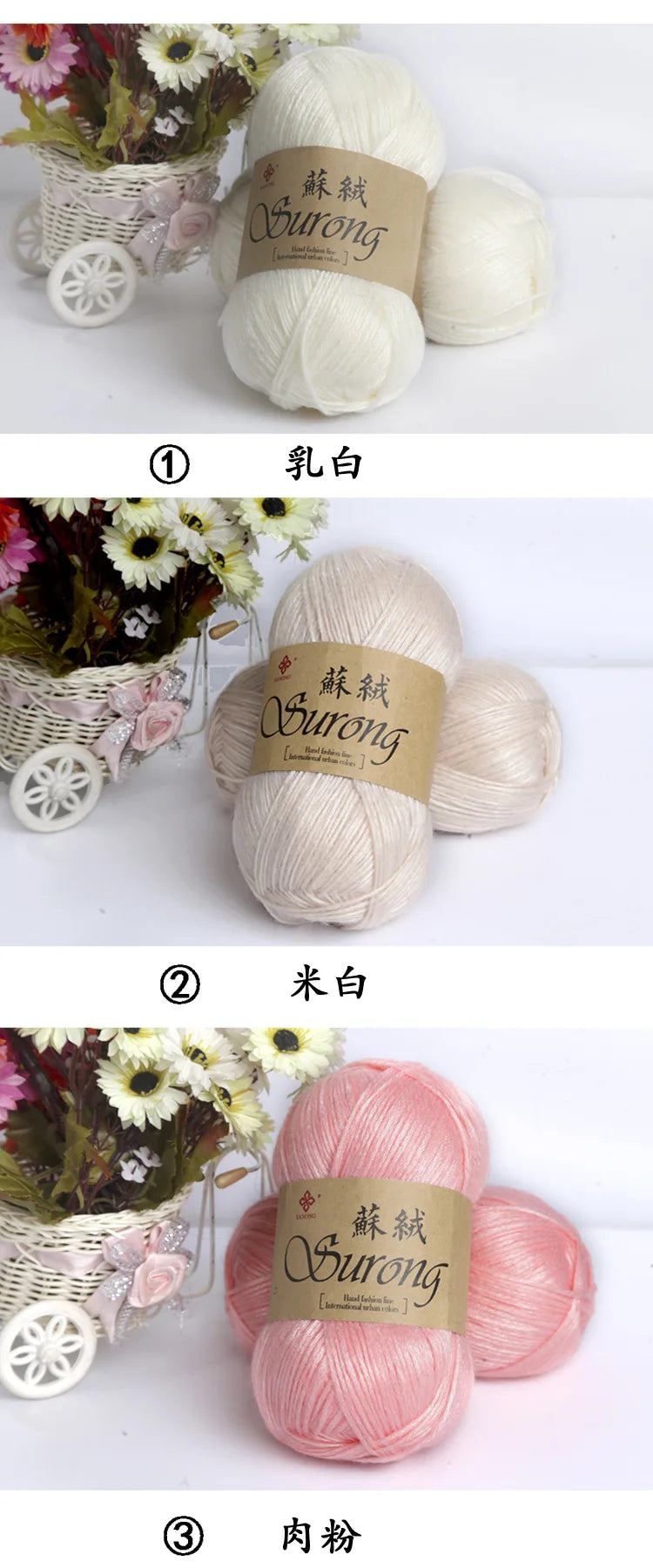 100g/Ball 325m Knitting Yarn Crochet Needlework Thick Wool Thread Yarn For Hand Knitting Scarf Sweater Crochet Yarn
