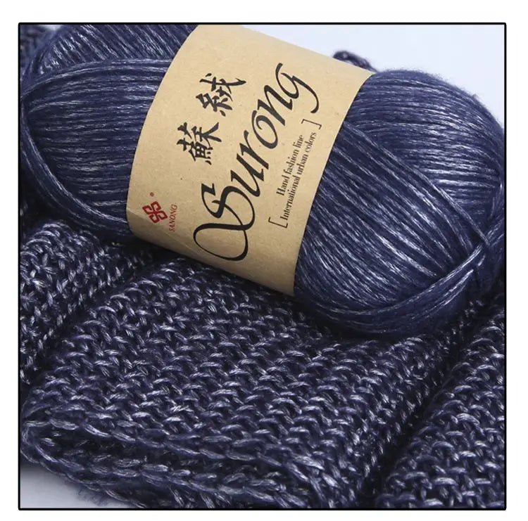 100g/Ball 325m Knitting Yarn Crochet Needlework Thick Wool Thread Yarn For Hand Knitting Scarf Sweater Crochet Yarn