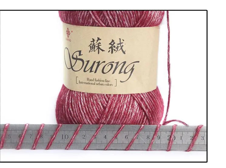 100g/Ball 325m Knitting Yarn Crochet Needlework Thick Wool Thread Yarn For Hand Knitting Scarf Sweater Crochet Yarn