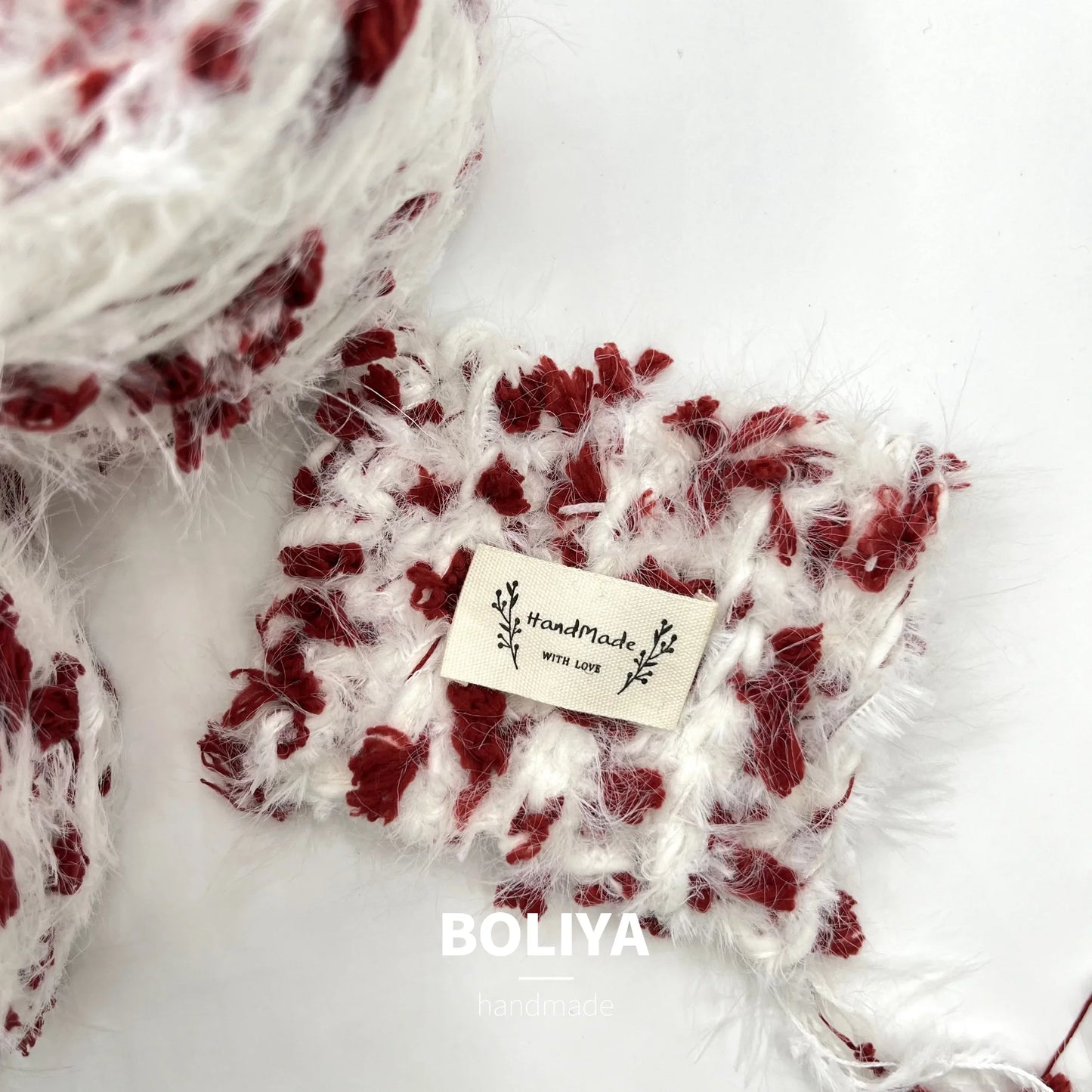 Knitted Yarn Ball Cloud DIY Handmade Hand Mixed Yarn Hook Woven Scarf Bag Clothing Card Sleeve Wire Handmade Material