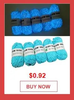Functional Luminous Yarn Knitting Wool Yarn Glow In The Dark Luminous Cotton Yarn Crochet Sweater Hat Scarf Hand Knitting Tools