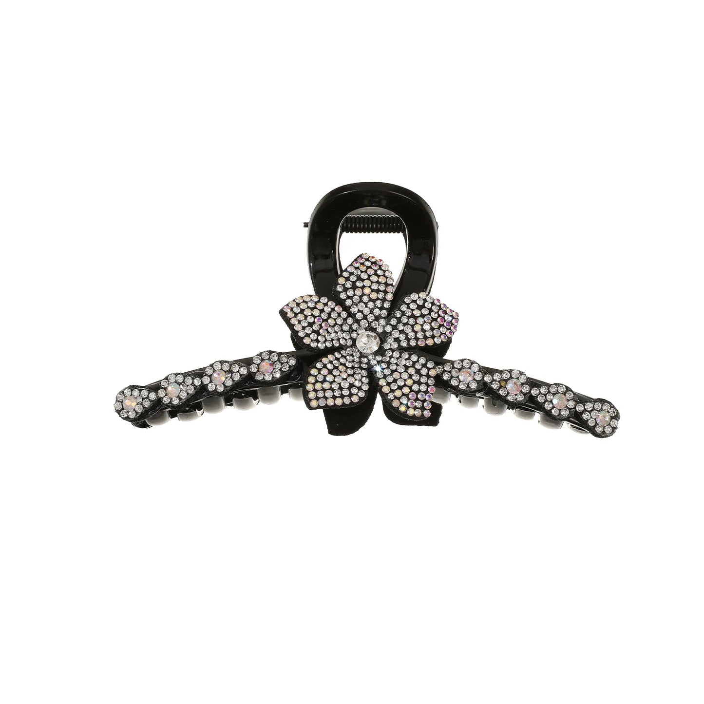 Simple Silver Crystal – Bright silver-tone crystals for a clean, luxurious shine.