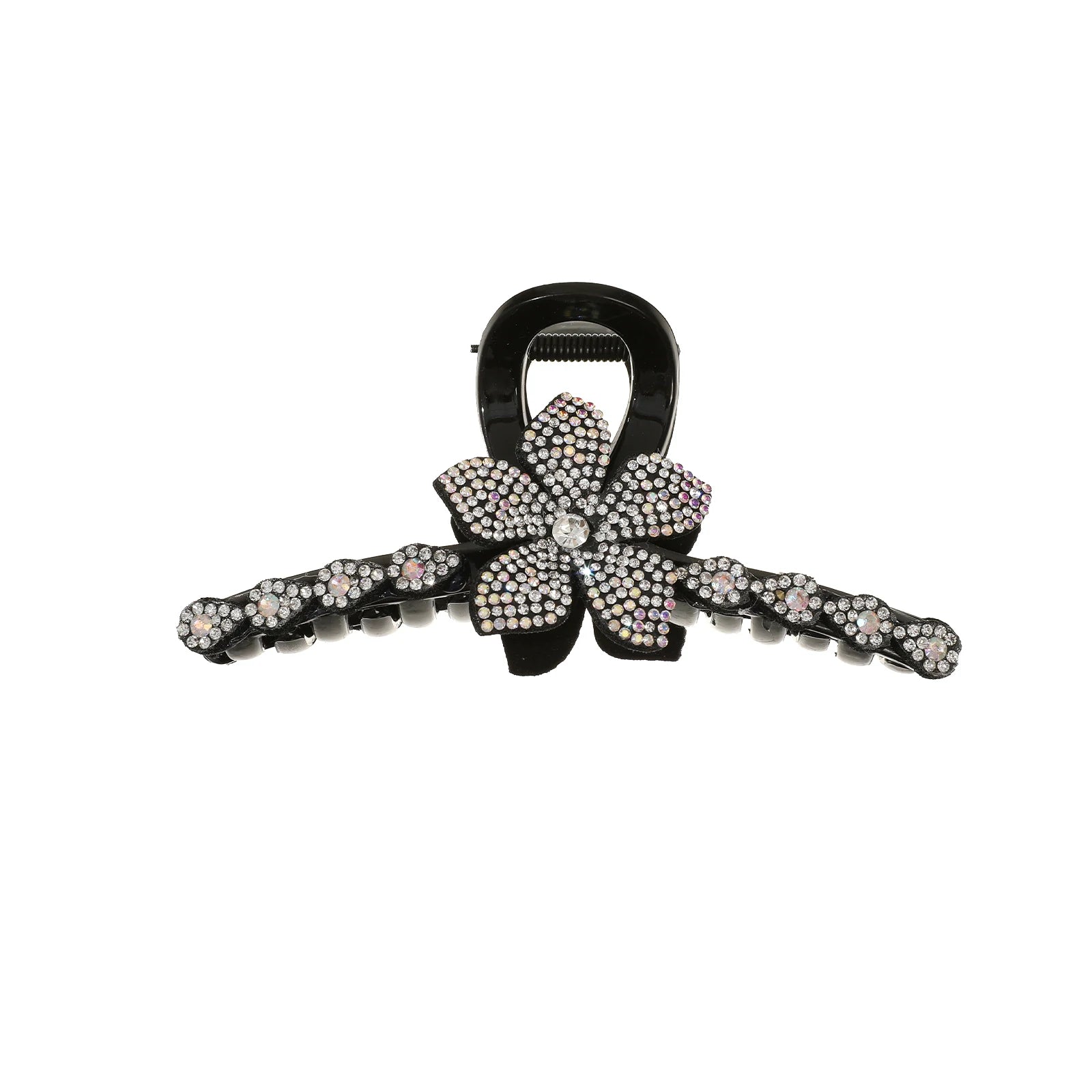 Simple Silver Crystal – Bright silver-tone crystals for a clean, luxurious shine.