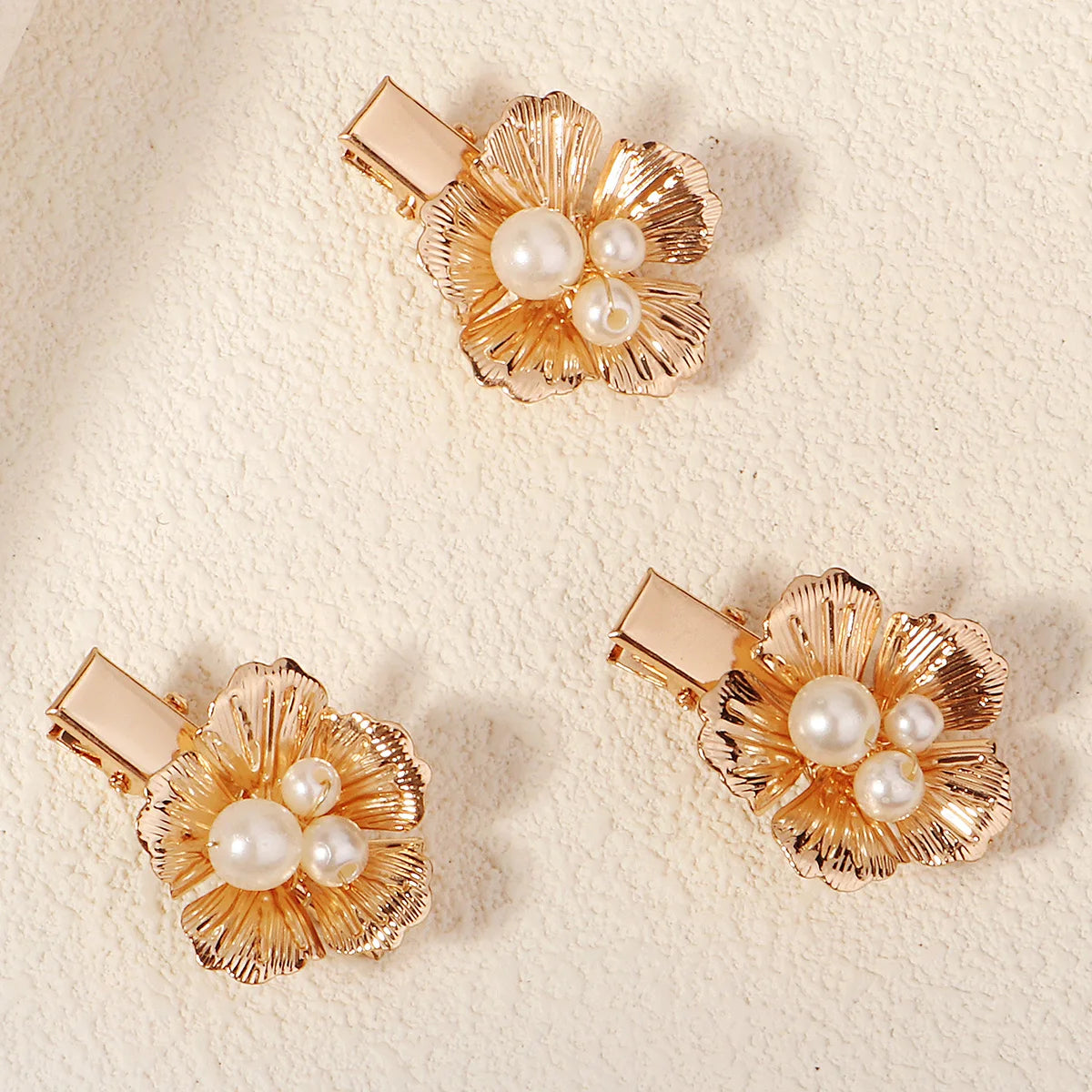 10Pce Flower Crystal Hair Clips For Women Hairpins Girls Side Bangs Clips Flower Barrette Hawaiian Wedding Party Bag Hat Accesso