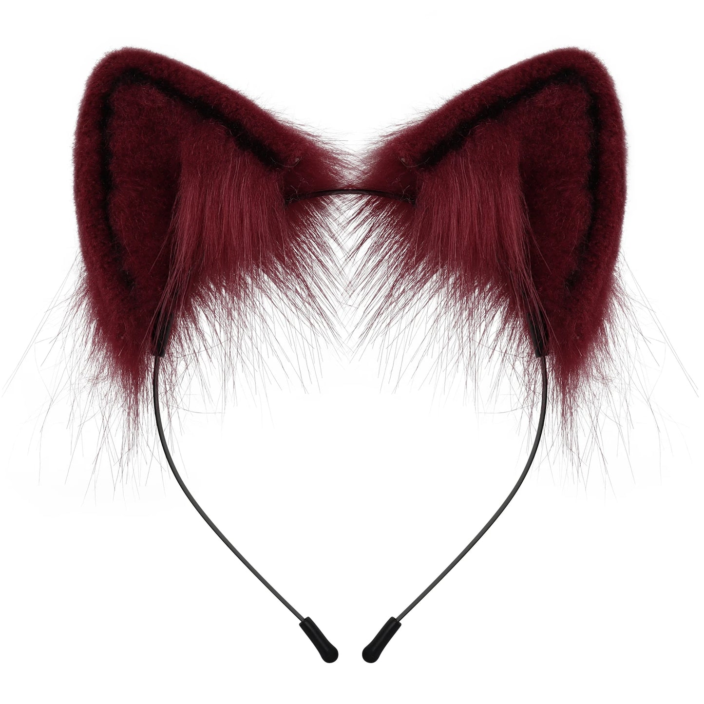 Animal Cat Ears Headband Faux Fur Cosplay Costumes Cute Hair Accessories for Daily Wear Parties