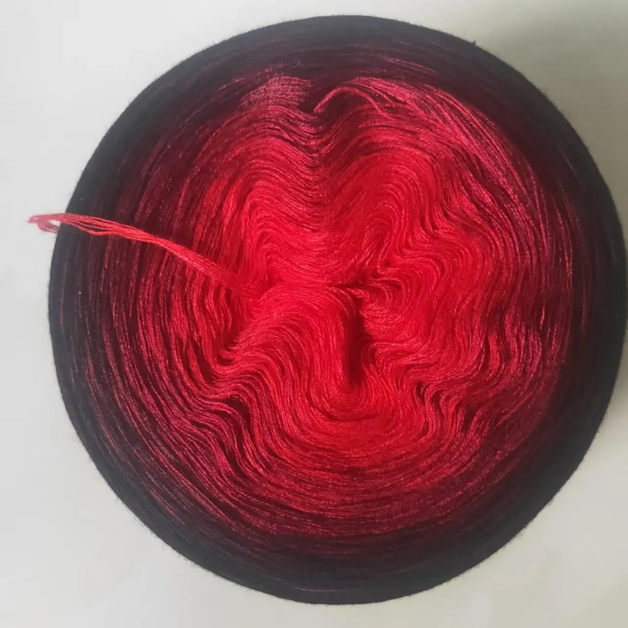 300g Rainbow Gradient Color Cake Yarn Organic Cotton Blend Yarn Segmented splicing line DIY Scarf Shawl Skirt Wool Yarn Crochet