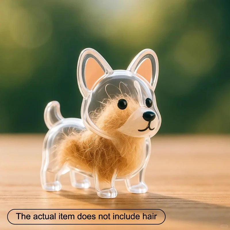 Dog's Hair Memory Capsule Keepsake Display Gift for Pet Lovers