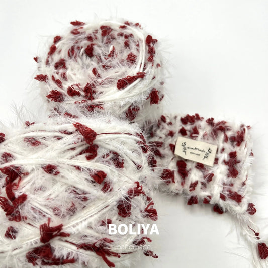 Knitted Yarn Ball Cloud DIY Handmade Hand Mixed Yarn Hook Woven Scarf Bag Clothing Card Sleeve Wire Handmade Material