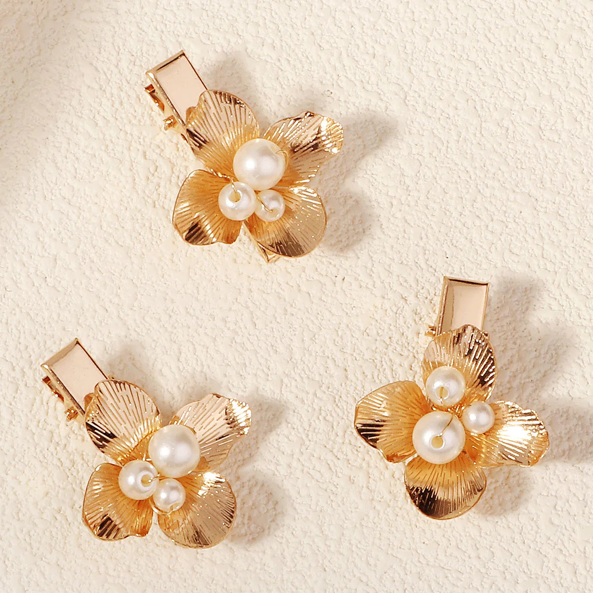 10Pce Flower Crystal Hair Clips For Women Hairpins Girls Side Bangs Clips Flower Barrette Hawaiian Wedding Party Bag Hat Accesso