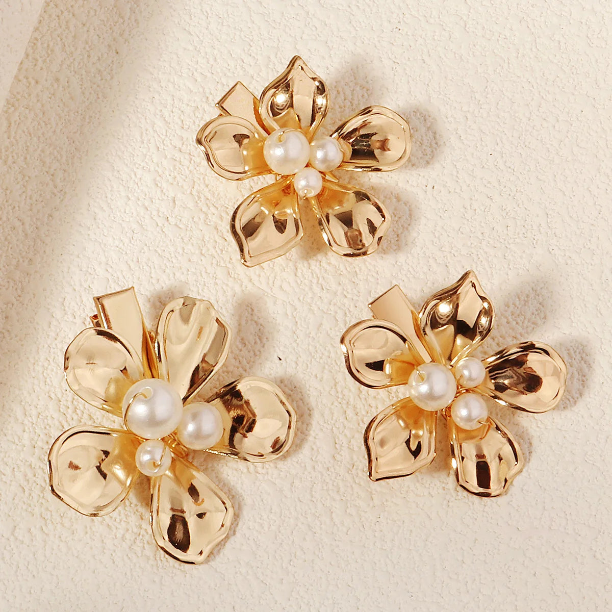 10Pce Flower Crystal Hair Clips For Women Hairpins Girls Side Bangs Clips Flower Barrette Hawaiian Wedding Party Bag Hat Accesso