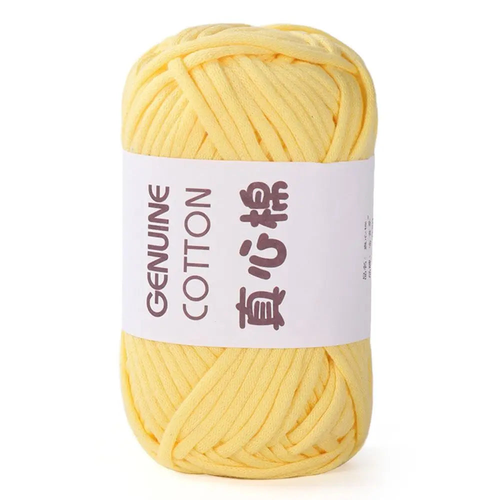 50g Cotton Yarn Beginner Crochet Yarn Easy To Use Cotton Yarn for Hand Knitting Weaving DIY Scarves Blankets Hat Clothes