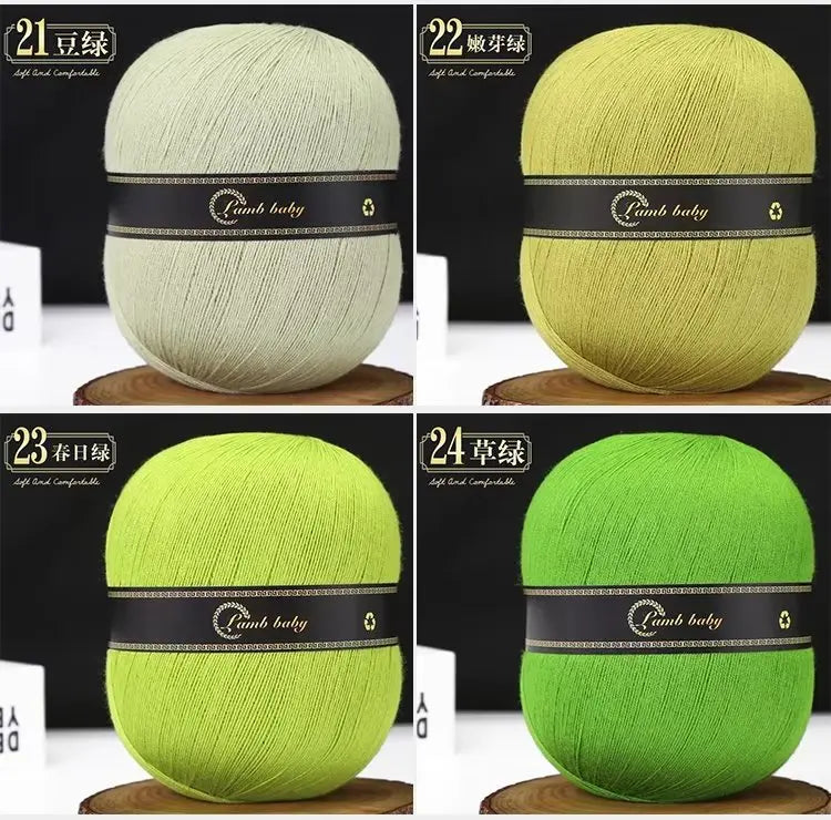 150g Silk Cotton Yarn hand knitting Thin Lace yarn for Crocheting knit Sweater Shawls Scarves hat line Crochet amigurmi thread