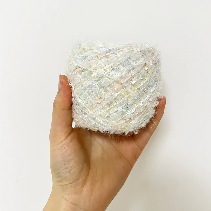 YOMDID 50g/pc Wool Loop Yarn DIY Clothing Hat Scarf Glove Knitting Yarn Bag Pendant Hairband Decoration Handmade Crochet Thread