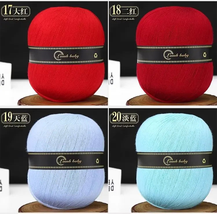 150g Silk Cotton Yarn hand knitting Thin Lace yarn for Crocheting knit Sweater Shawls Scarves hat line Crochet amigurmi thread