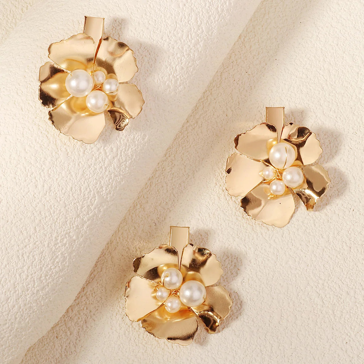 10Pce Flower Crystal Hair Clips For Women Hairpins Girls Side Bangs Clips Flower Barrette Hawaiian Wedding Party Bag Hat Accesso