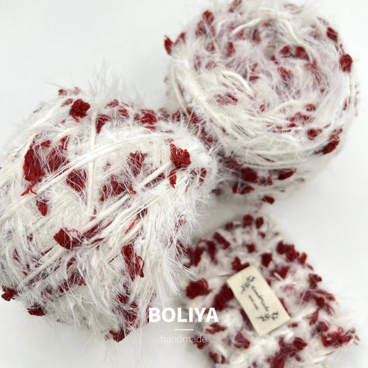 Knitted Yarn Ball Cloud DIY Handmade Hand Mixed Yarn Hook Woven Scarf Bag Clothing Card Sleeve Wire Handmade Material