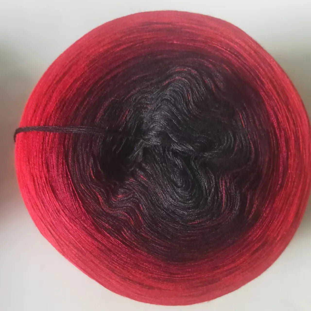 300g Rainbow Gradient Color Cake Yarn Organic Cotton Blend Yarn Segmented splicing line DIY Scarf Shawl Skirt Wool Yarn Crochet