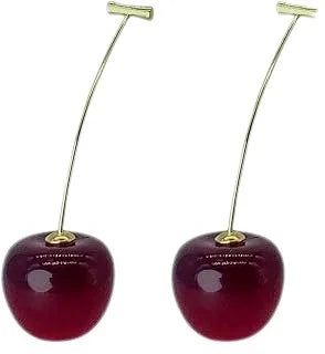 Sweet Cherry Earrings for Women - Adorable 925 Silver Studs - Perfect Gift for Girls