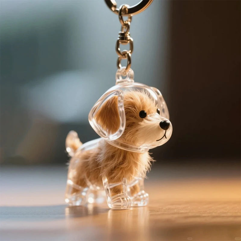 Dog's Hair Memory Capsule Keepsake Display Gift for Pet Lovers