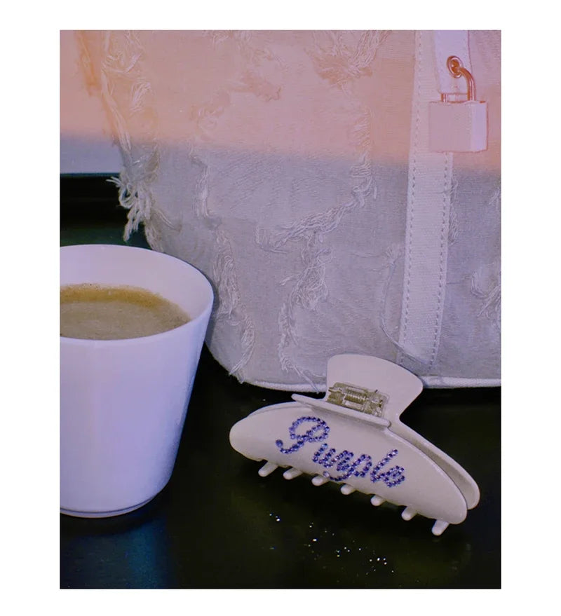 Handmade Customized Words Hairpins Hair Claw Barrettes Personalized Name Number Hair Clips Letters for Women Girls Jewelry 2022