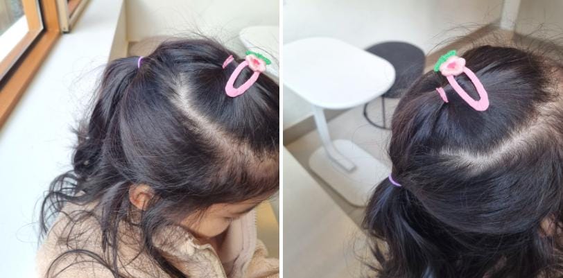 Girl Spring Flower Hair Snap Clip Handmade Spring Stitched Embroidered Flower Handwrapped Hair Clip Made in South Korea [with Pinkluvme]
