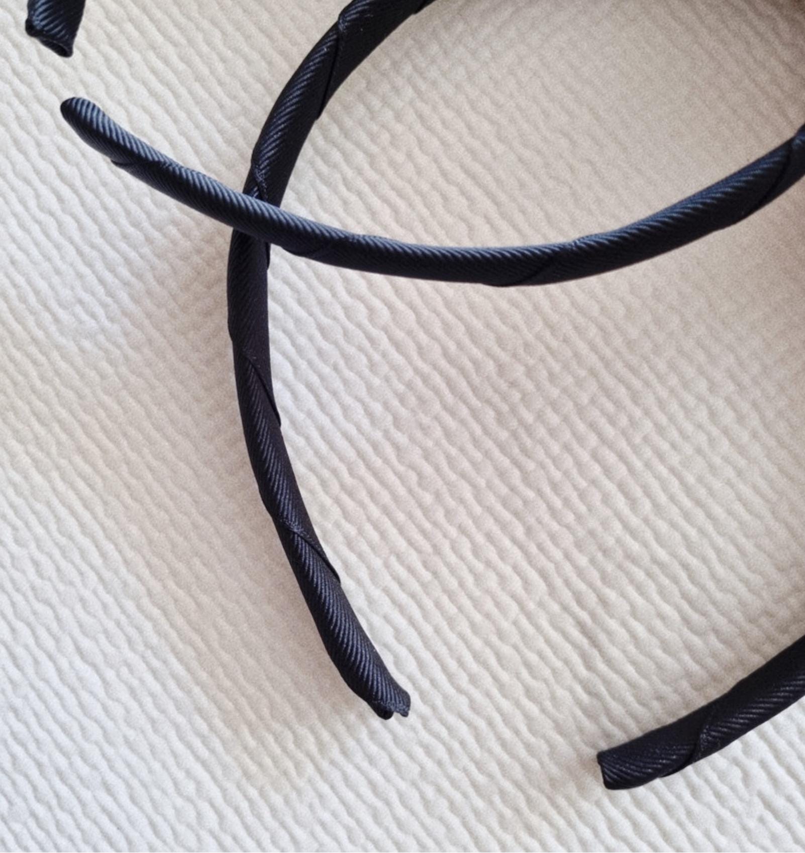 Polka Dot Party Bow Headband Handmade with Gem amusement park hairband theme park minnie snow white princess halloween hair [with Pinkluvme]