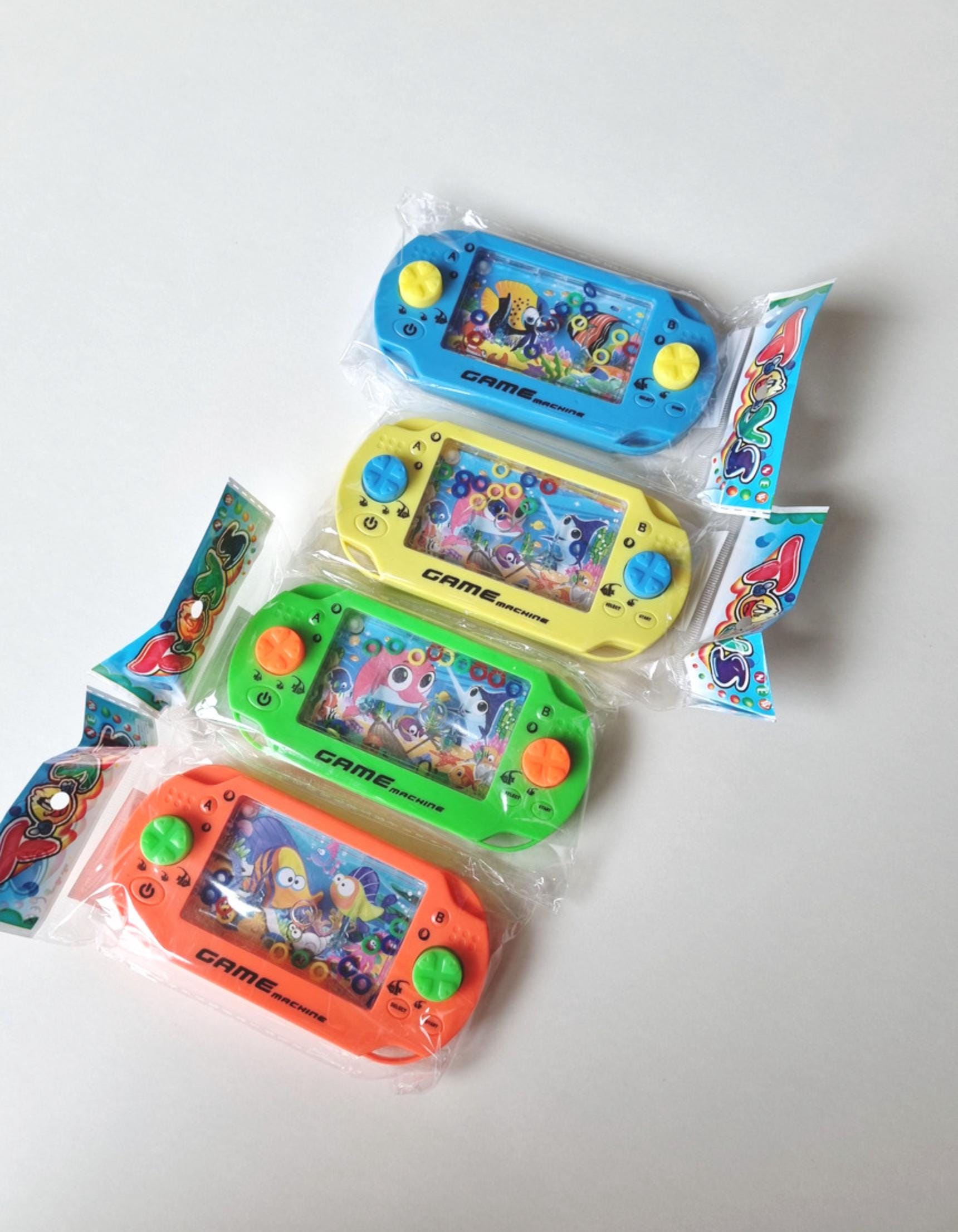 Kids Party Favor Activity Goodie Bag 4in1 Play Gift Set Korean church classroom prize bubble wand game console puzzle stamp [with Pinkluvme]