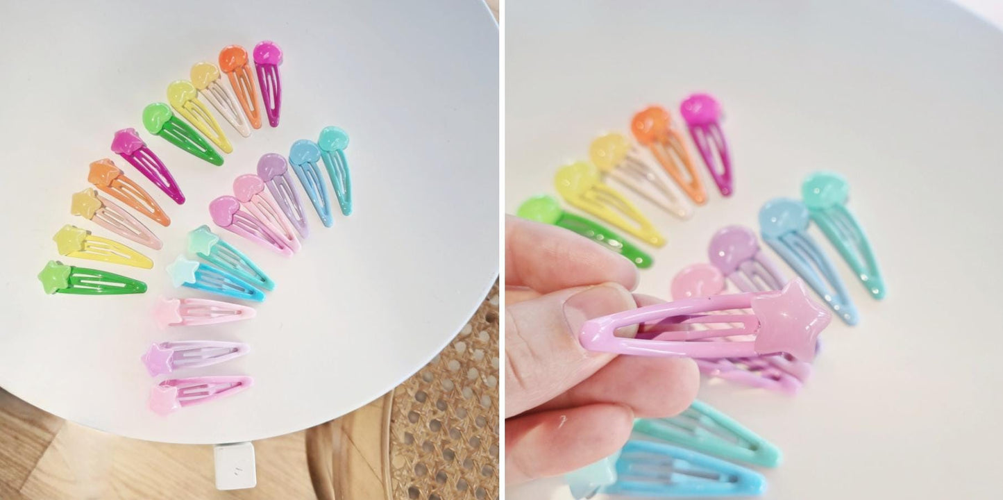 Glitter Glow-in-the-dark Sparkle Star Headband Handmade Kpop idol style fashion hair party birthday Halloween hairband [with Pinkluvme]